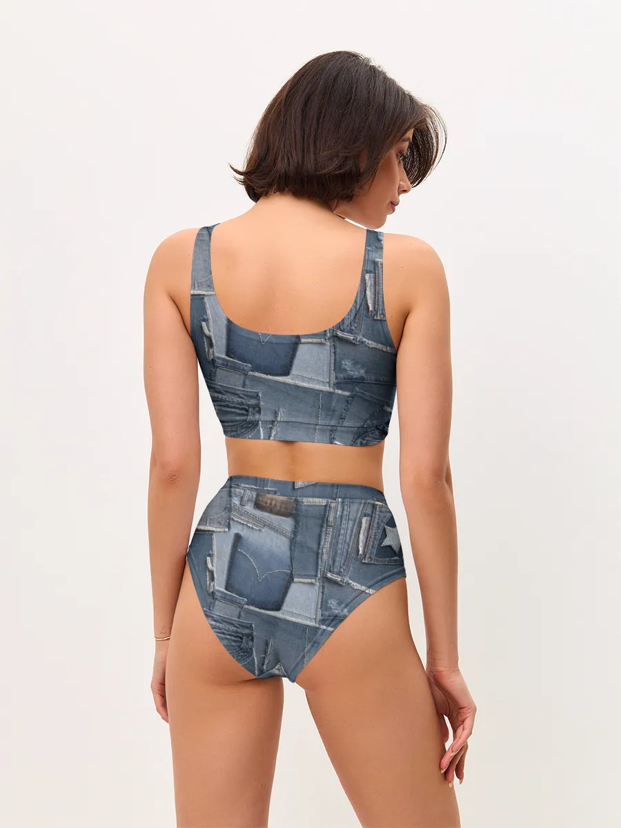 Женские топ и трусы / Jeans life