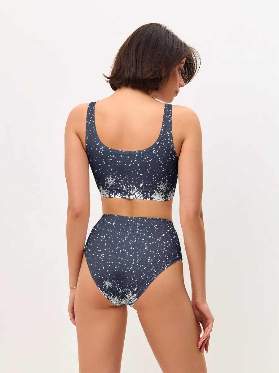 Женские топ и трусы / Атмосфера нового года