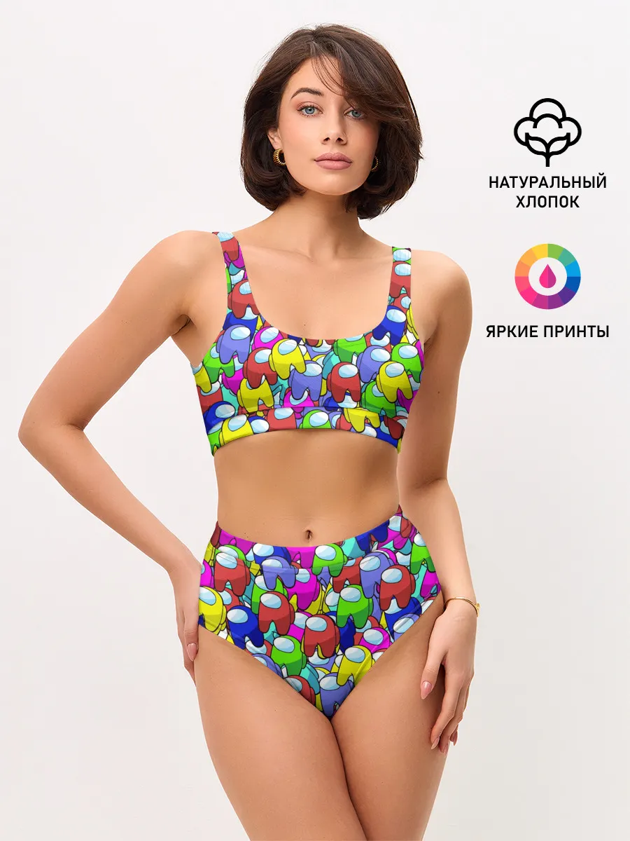 Женские топ и трусы / AMONG US