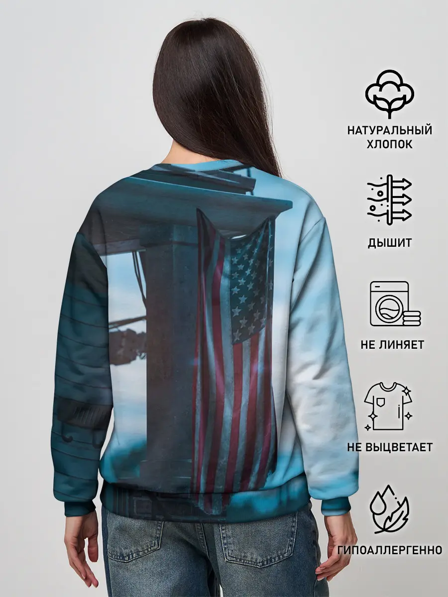 Женский свитшот / Detroit: Become Human - Markus