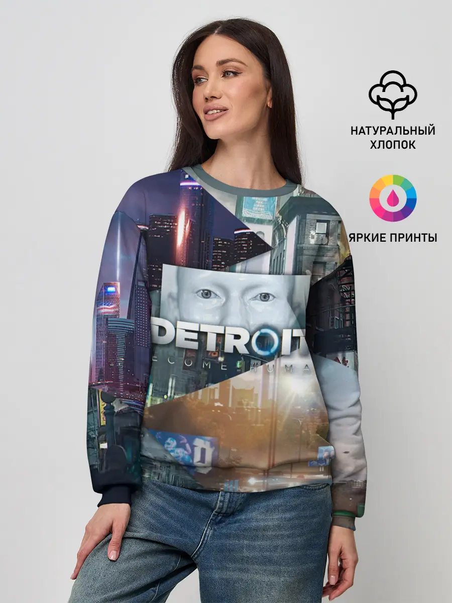 Женский свитшот / Detroit: Become Human