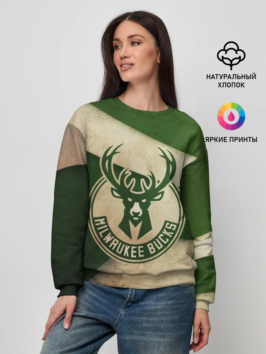Женский свитшот / Милуоки Бакс