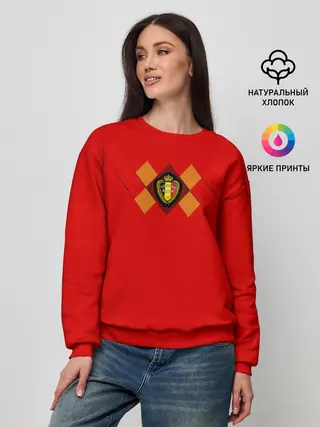 Женский свитшот / Сборная Бельгии Home 2018