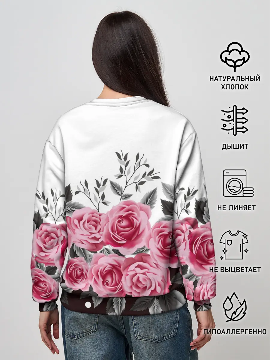 Женский свитшот / Rose Trend