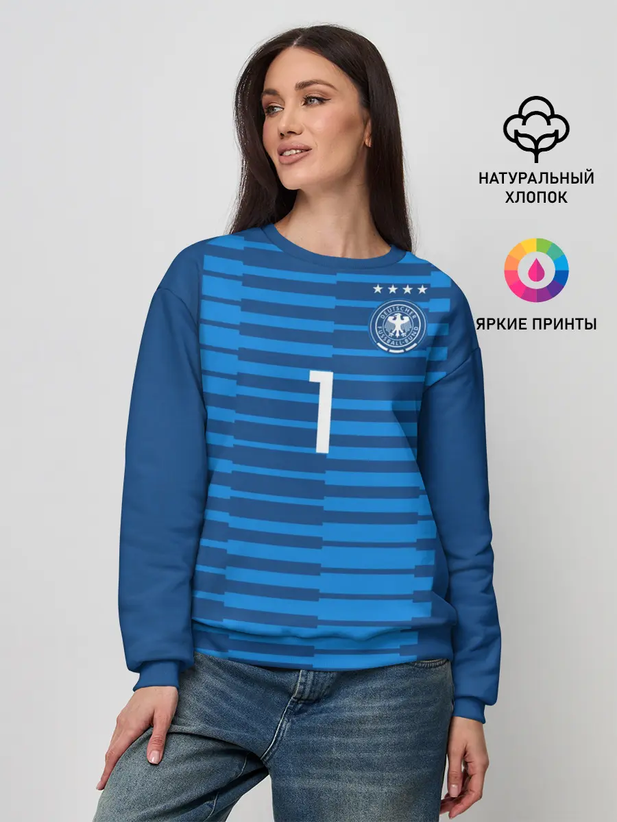 Женский свитшот / Neuer WC 2018
