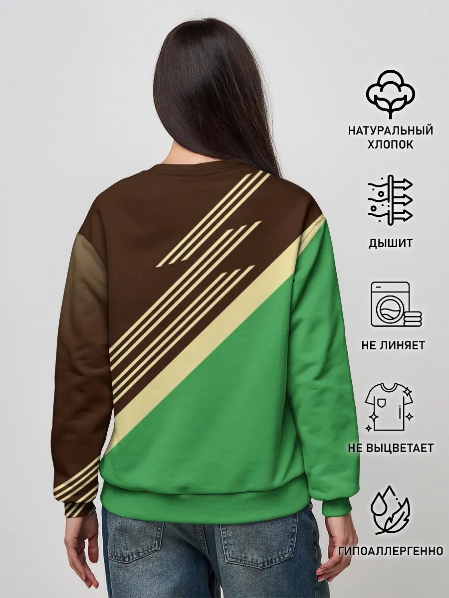 Женский свитшот / КОМАНДА РОССИИ.