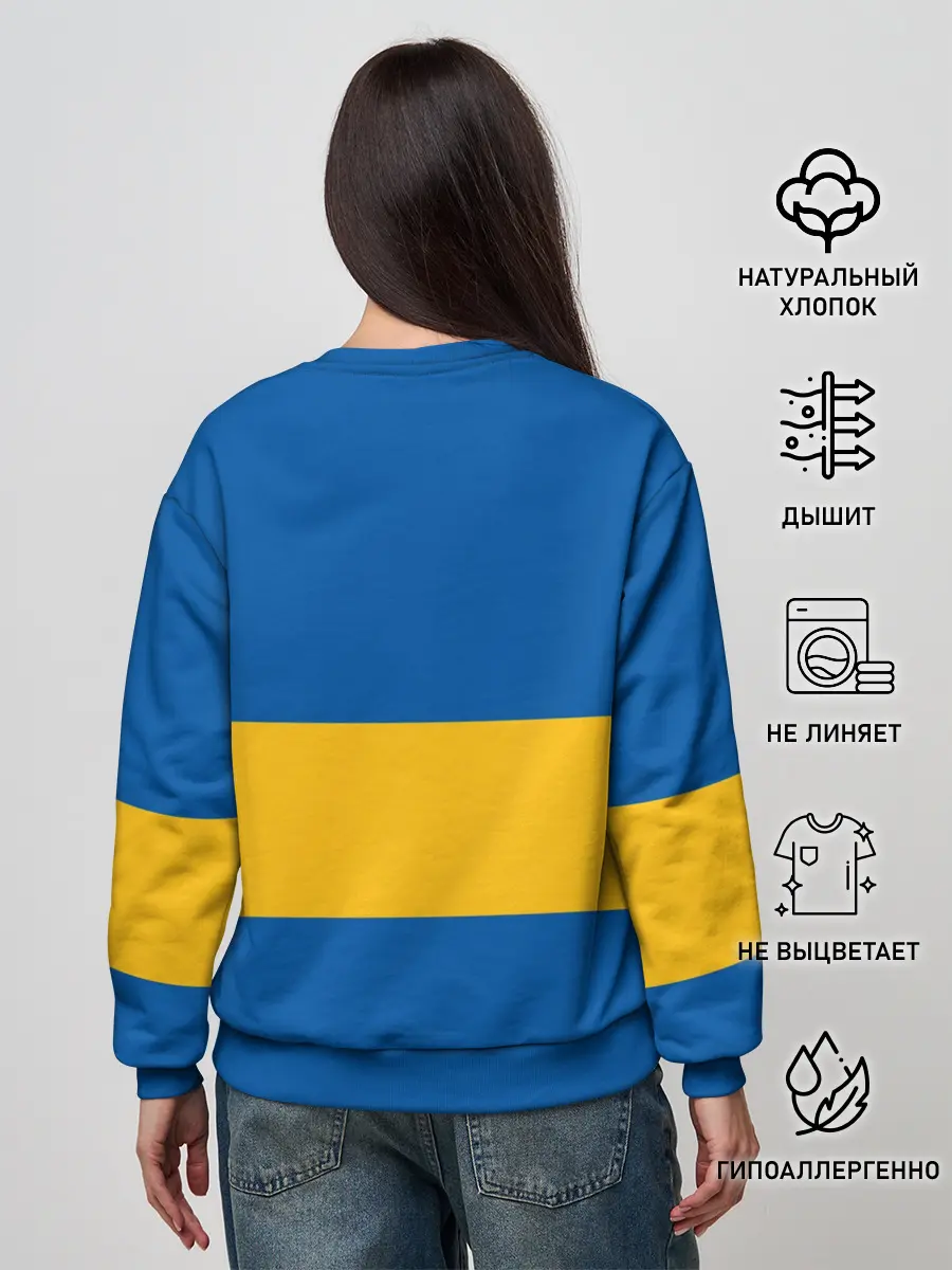 Женский свитшот / Реал Мадрид