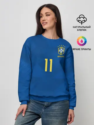 Женский свитшот / Coutinho away WC 2018