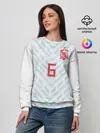Женский свитшот / Iniesta away WC 2018