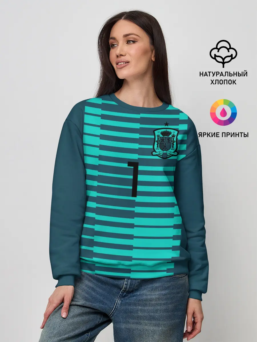 Женский свитшот / De Gea WC 2018