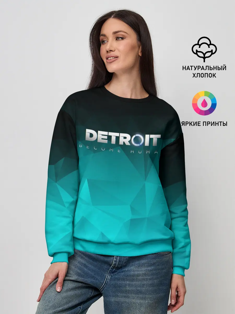 Женский свитшот / DETROIT BECOME HUMAN