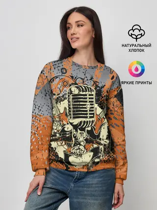 Женский свитшот / Microphone