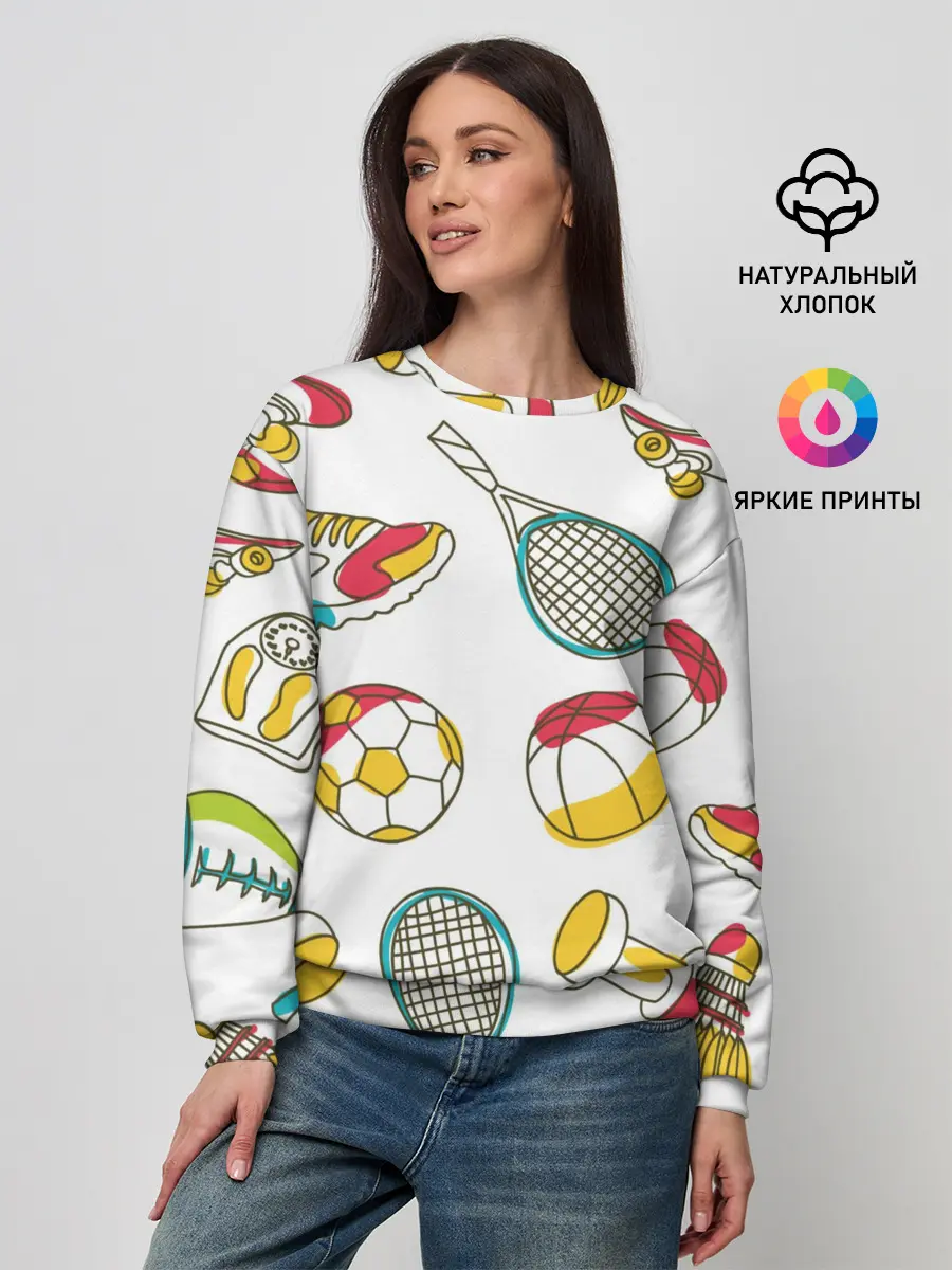 Женский свитшот / Спорт