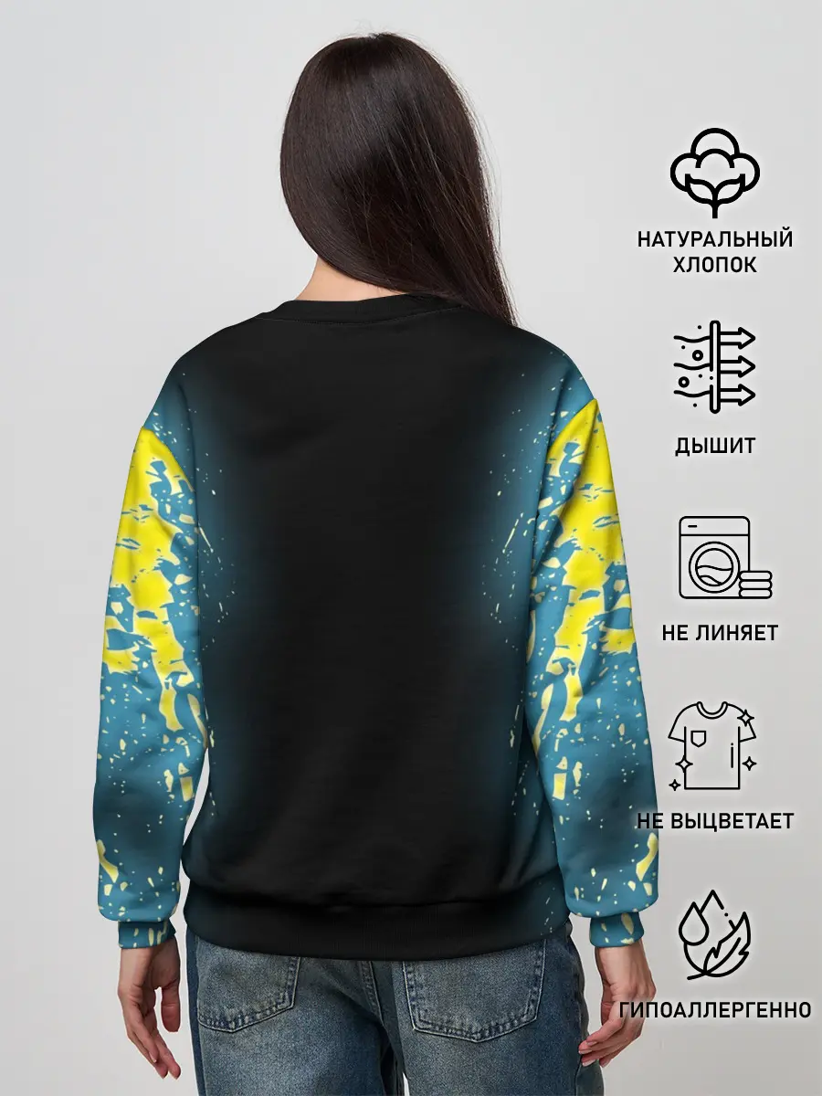 Женский свитшот / CYBERPUNK 2077 | КИБЕРПАНК 2077