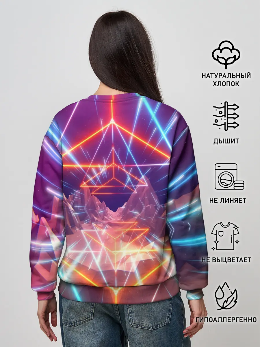 Женский свитшот / Cyber Punk 2077