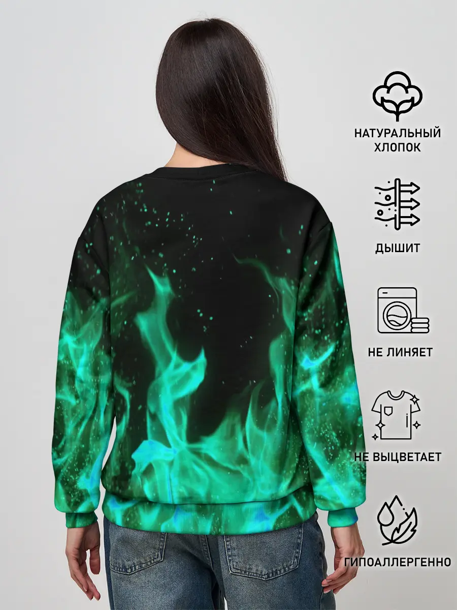 Женский свитшот / CYBERPUNK 2077 | КИБЕРПАНК 2077