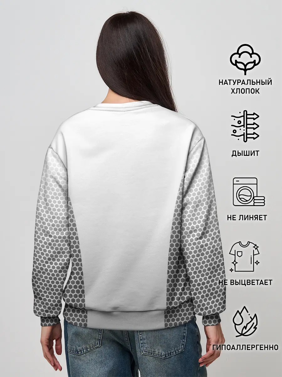 Женский свитшот / Сборная России форма с сеткой