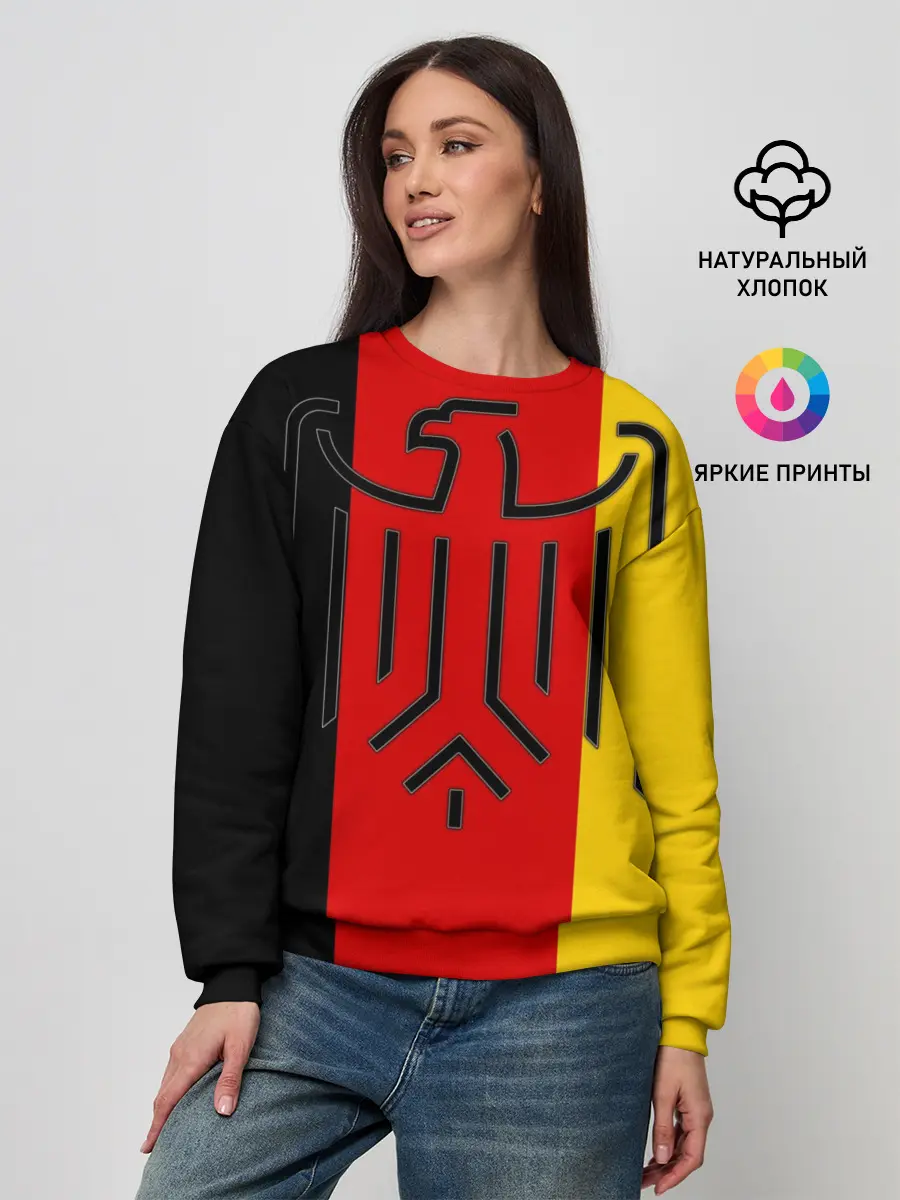 Женский свитшот / German eagle