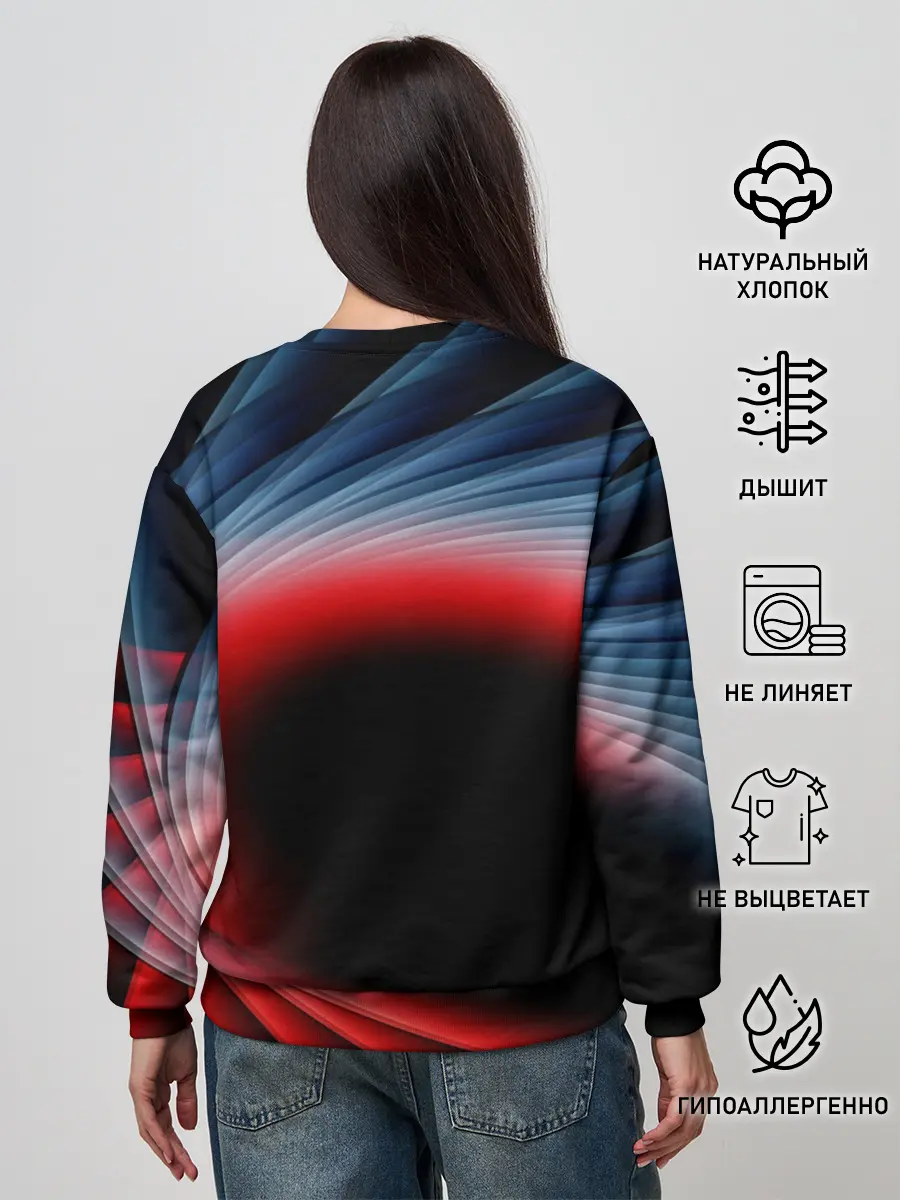 Женский свитшот / Россия