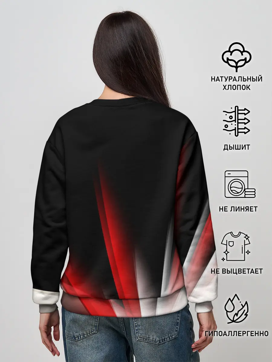 Женский свитшот / Russia sport collection