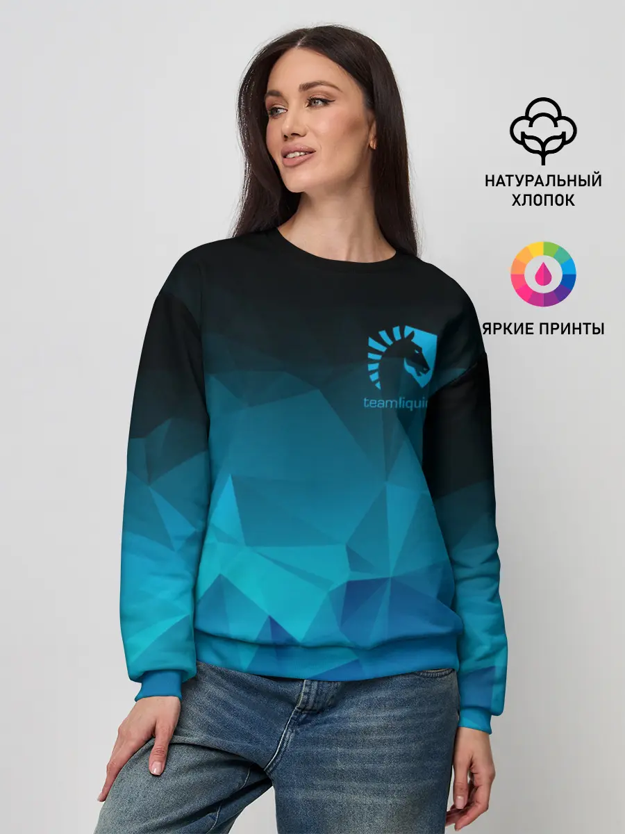 Женский свитшот / TEAM LIQUID E-SPORT