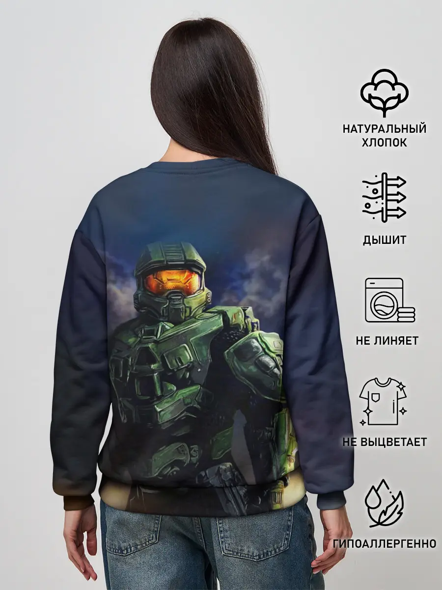 Женский свитшот / Halo