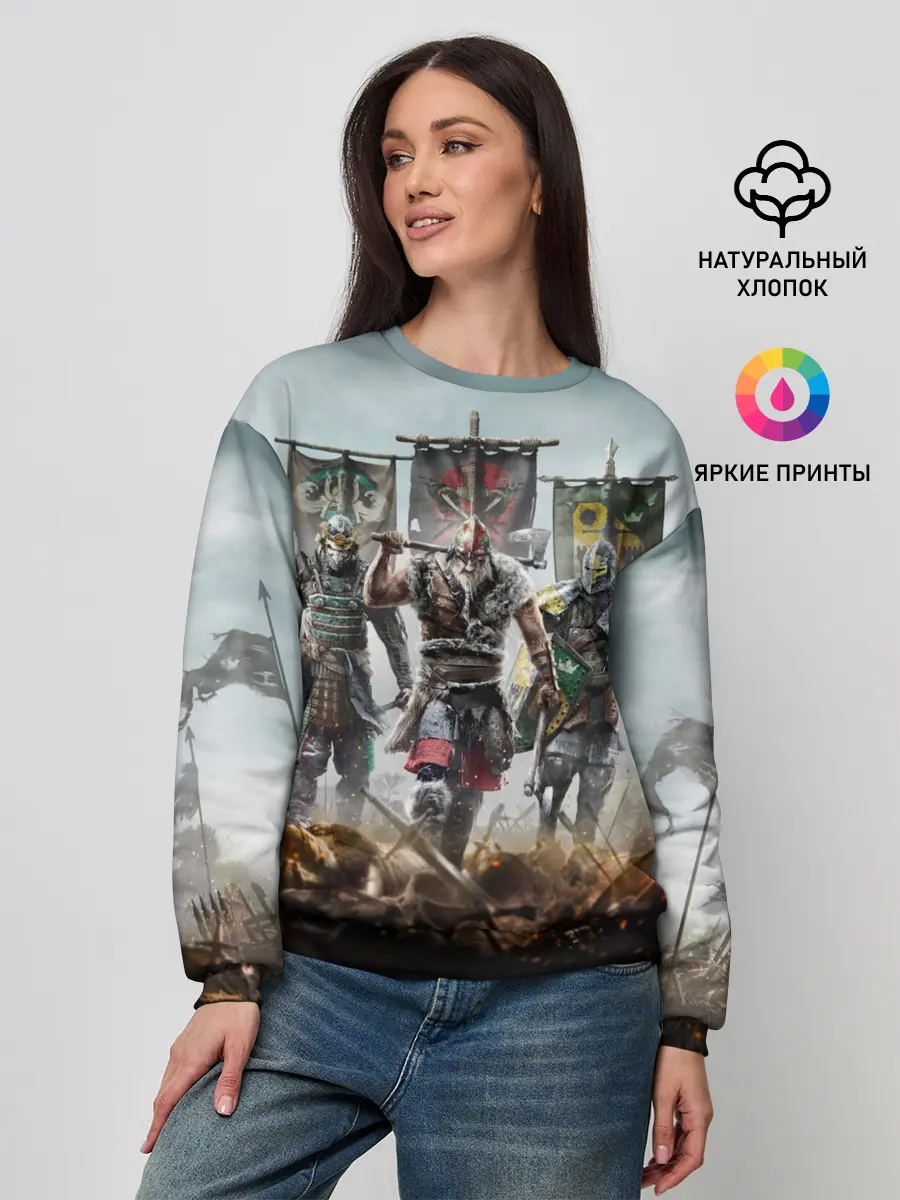 Женский свитшот / For Honor