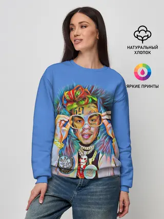 Женский свитшот / 6IX9INE SWAG