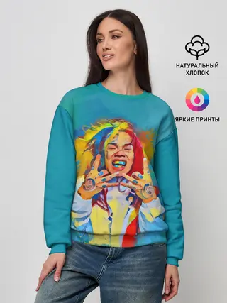 Женский свитшот / 6IX9INE PAINTS