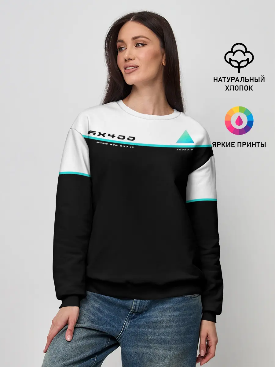 Женский свитшот / DETROIT AX400 | ДЕТРОИТ