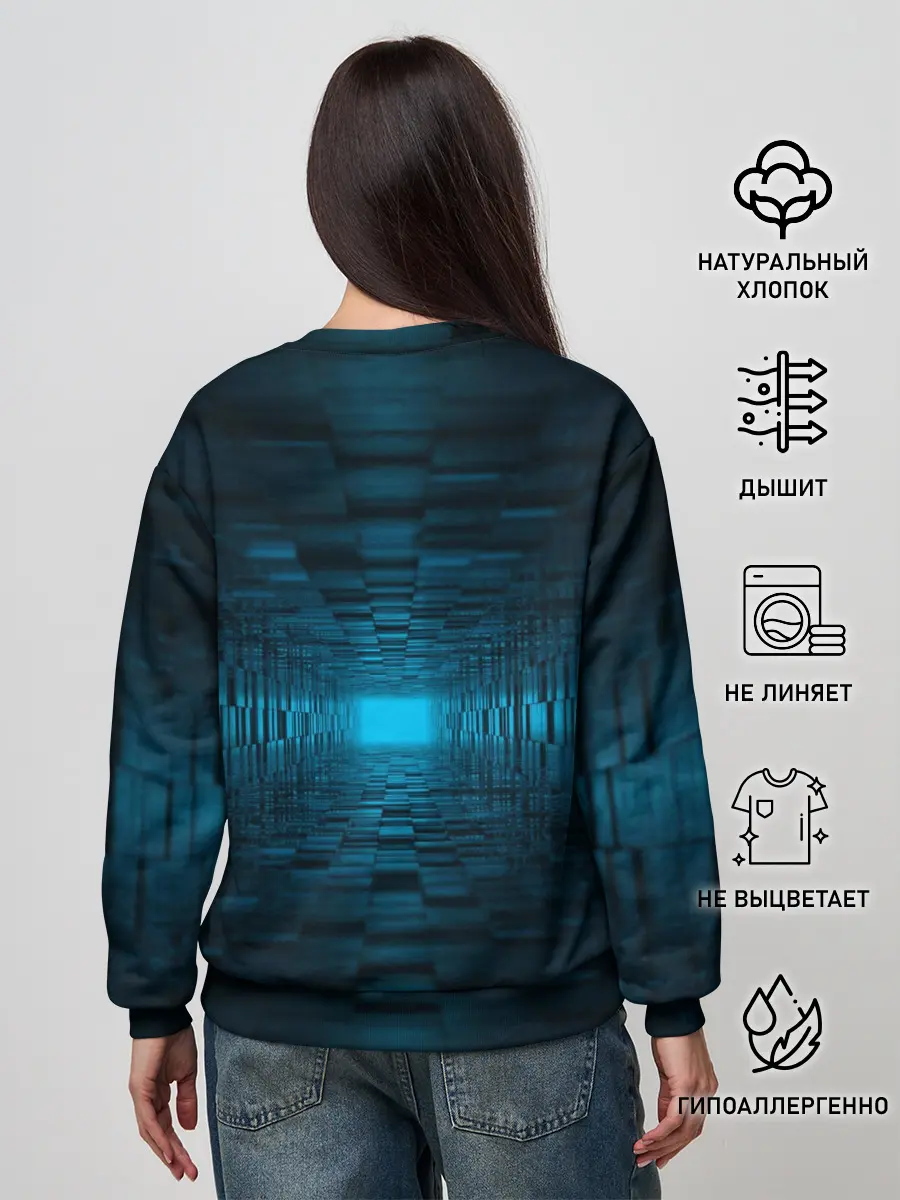 Женский свитшот / CYBERPUNK 2077