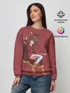 Женский свитшот / Megumin peace