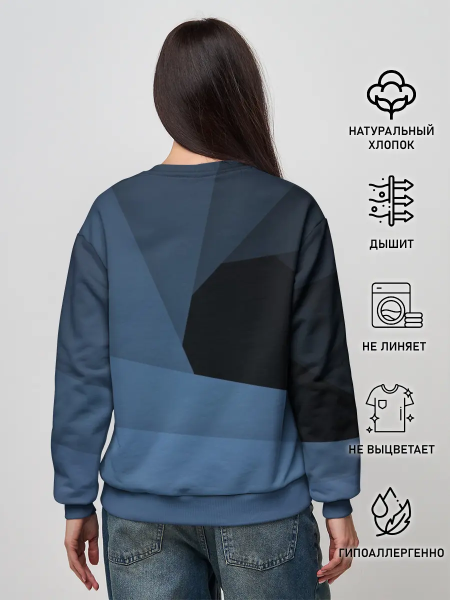 Женский свитшот / Голубь Наташа