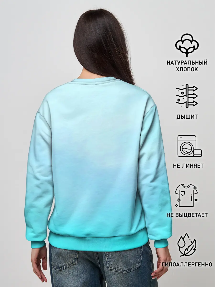 Женский свитшот / Дракон-Бог Хаку