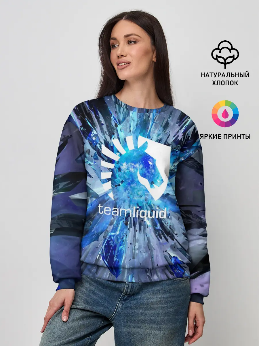 Женский свитшот / TEAM LIQUID E-SPORT