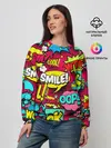 Женский свитшот / Стиль pop-art