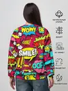 Женский свитшот / Стиль pop-art