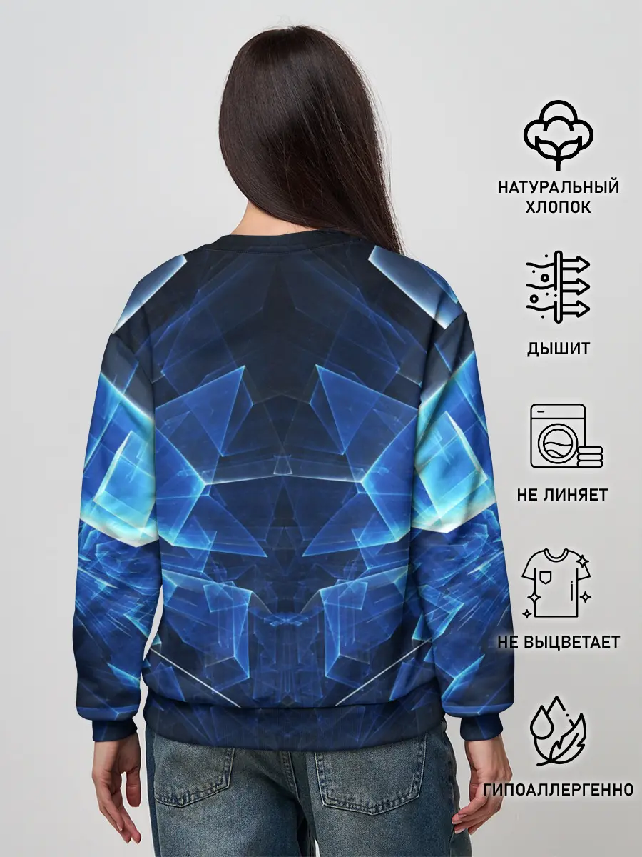 Женский свитшот / MASS EFFECT N7 | МАСС ЭФФЕКТ Н7