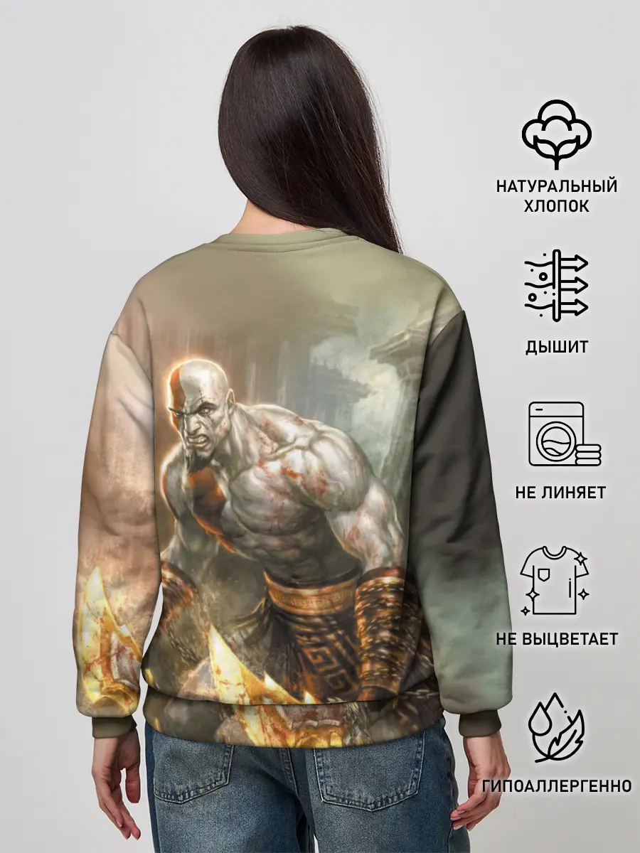 Женский свитшот / God of War