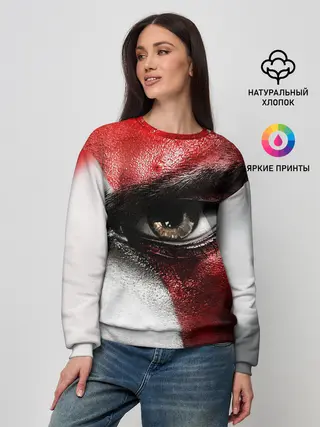 Женский свитшот / Взгляд Кратоса
