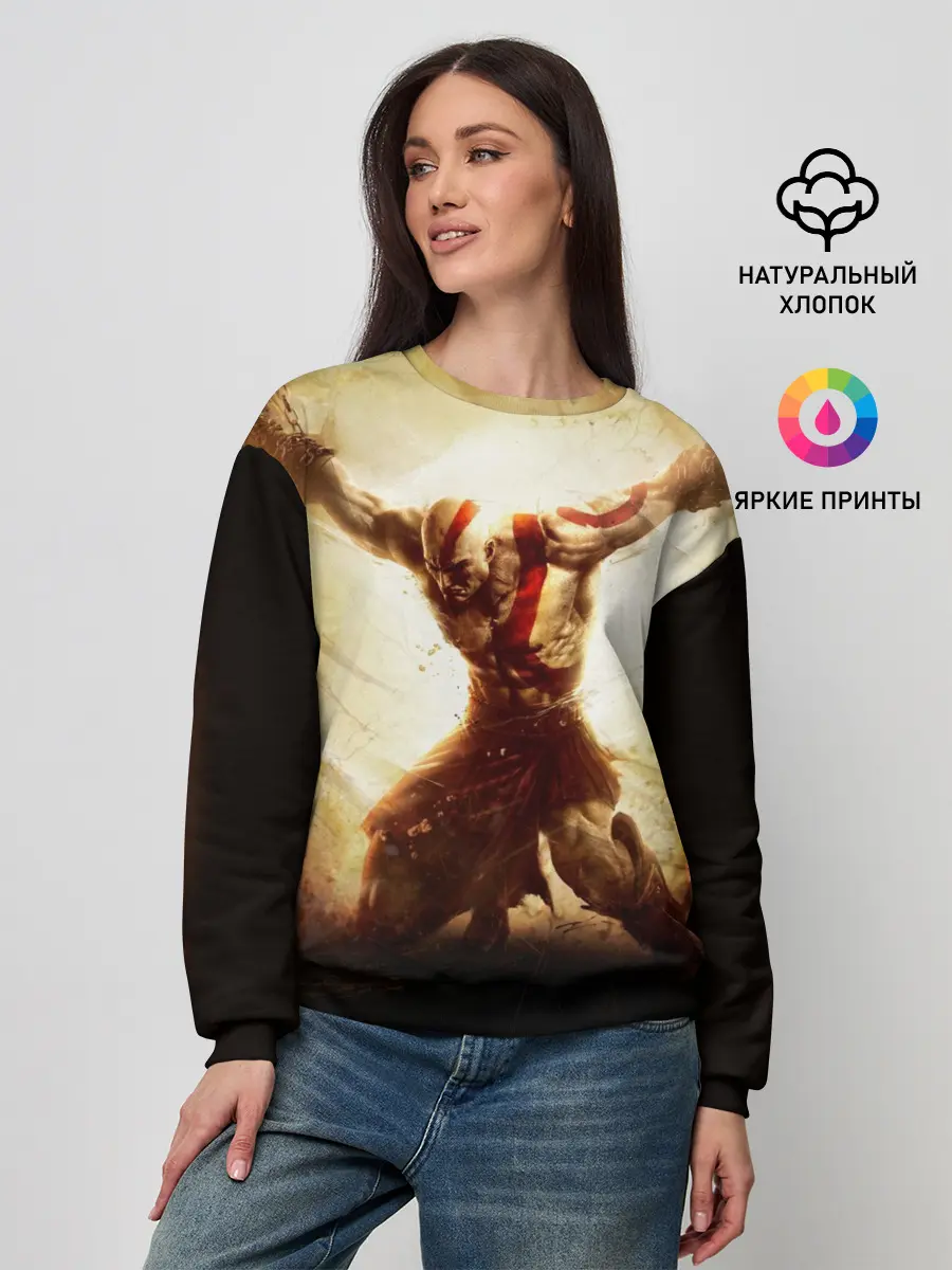 Женский свитшот / God of War