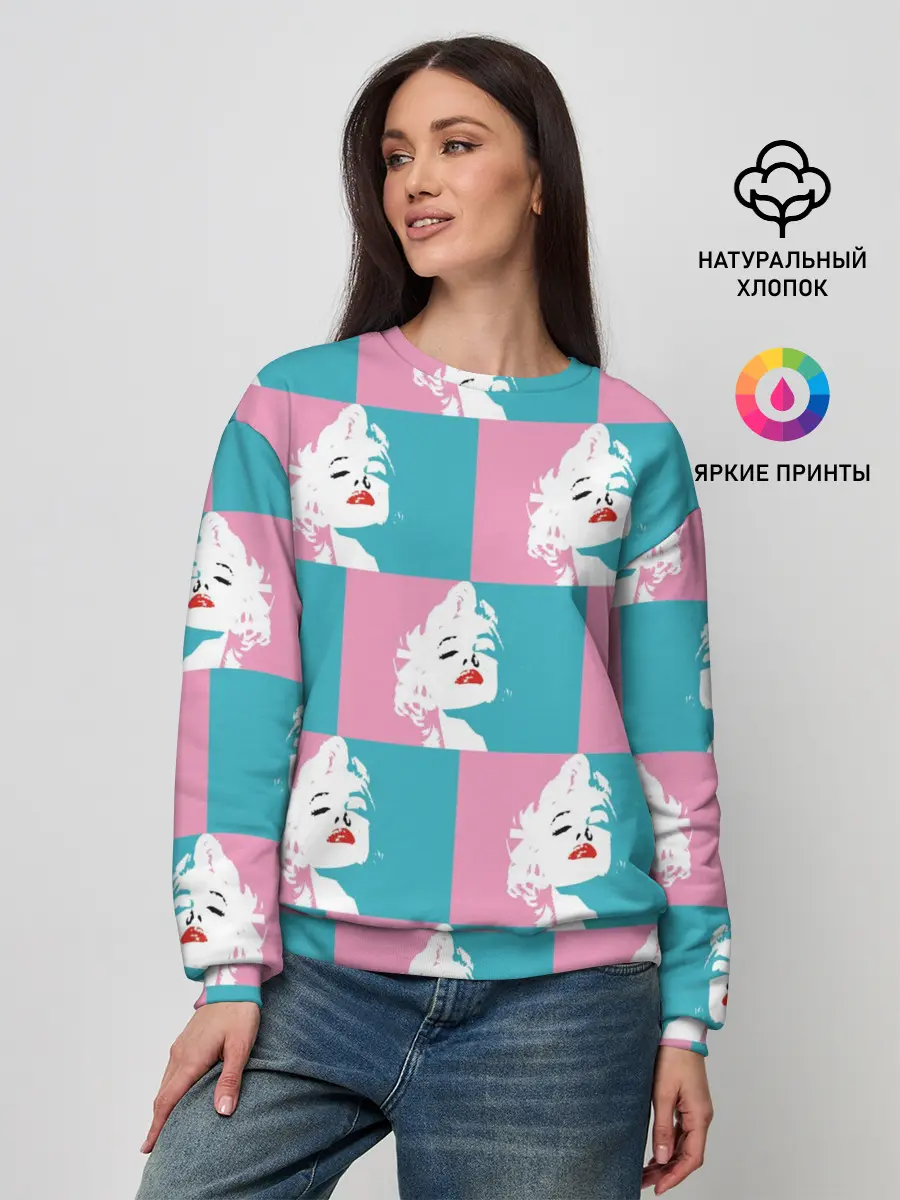 Женский свитшот / Marilyn Monroe