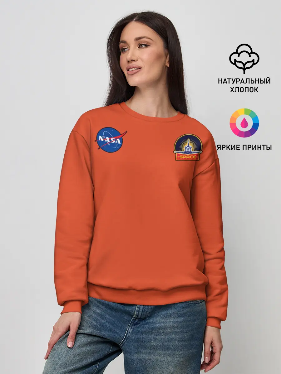 Женский свитшот / NASA