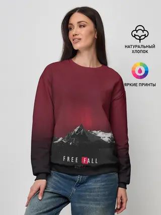 Женский свитшот / Free fall