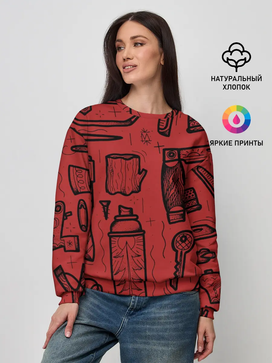 Женский свитшот / Инструменты