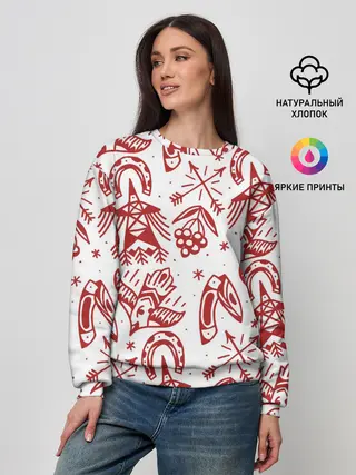 Женский свитшот / Сибирь