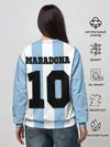 Женский свитшот / Марадона Аргентина ретро
