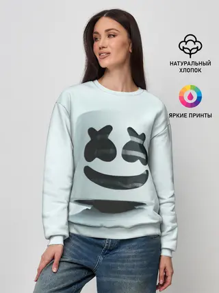 Женский свитшот / MARSHMELLO | МАРШМЕЛЛО
