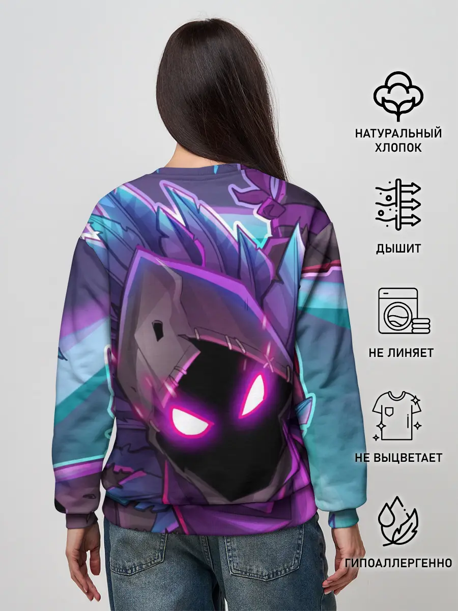 Женский свитшот / FORTNITE RAVEN | ФОРТНАЙТ ВОРОН