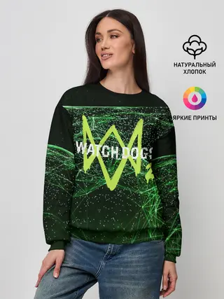 Женский свитшот / WATCH DOGS 2